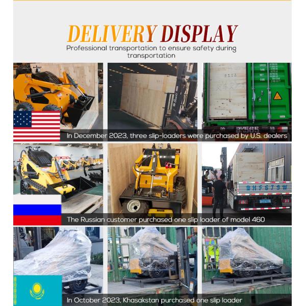 CE Certification Electric Sliding Loaders China Skidsteer Supplier Wheel Small Skid Steer Loader for Sale