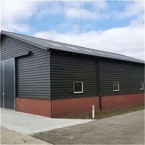 Light Column Construction Poultry House with Low Price Steel Structures