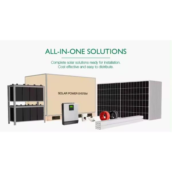 Buy Home Type Complete Set Of Solar Energy System 60KW, 80KW, 100KW And Intelligent Control System at wholesale prices