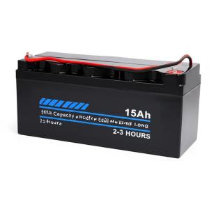 Quality High Capacity 15Ah Electric Powered Battery for Long Discharge Time of 2-3 Hours for sale