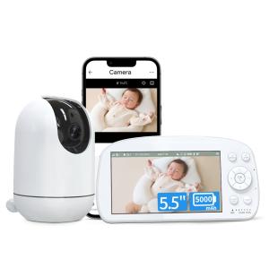 Quality 1080p HD WiFi Baby Monitor with 360° Rotation &amp; 2-Way Audio for sale