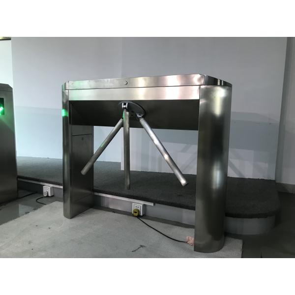 Vertical Waist Height Automatic Gate Barrier System 304 Stainless Steel DC12V