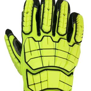 Oilfield 3X44EP Cala Tech Impact Resistant Gloves Leather Rigger Gloves