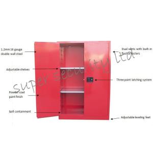 Chemistry Combustible Liquid Storage With Single Manual Door , Petrol Storage