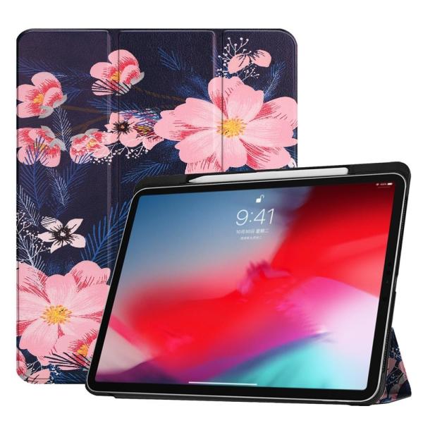 iPad Pro 11 Smart Case with Pencil Holder Leahter iPad Pro 11 2018 Cover