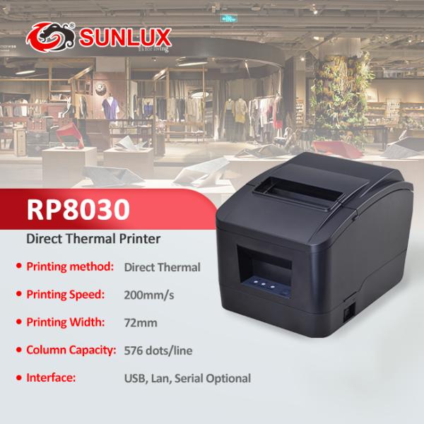 ESC Windows Pos System Kitchen Thermal Label Printer