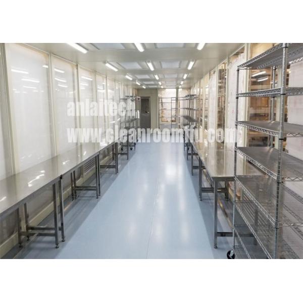 Buy Class 10000 Modular Cleanroom Booth FFU Generating Winds 100K at wholesale prices