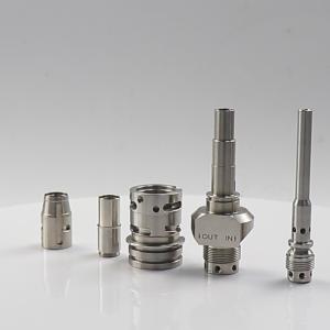 Silver High Precision CNC Machining Parts Anodizing CNC Turning Milling Parts