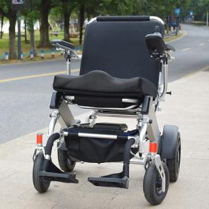 6km/hr Anodizing Lightweight Foldable Motorized Wheelchair
