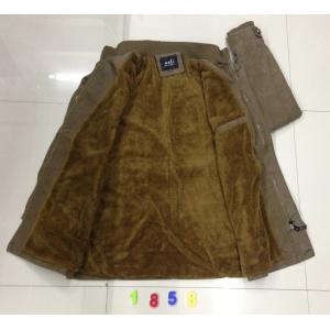 1858 Men's pu fashion long jacket coat stock