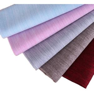 Quality 100% Polyester Cationic Plain Stretch Fabric For Women'S Check Dress Skirt for sale