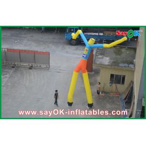 Air Dancing Man 7m High Heavy Duty Inflatable Air Dancer Man With Custom Logo