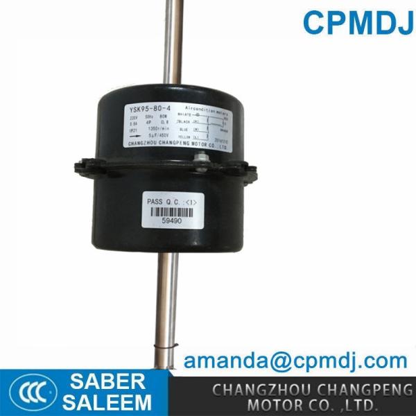 Air Conditioner Outdoor Fan Motor Totally Enclosed Double Shaft Outdoor Fan Motor