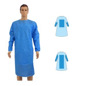 China CE PP Antibacterial Disposable Non Woven Surgical Clothes on sale