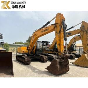 South Korea 22 Ton Used Hyundai R220LC-7 Excavator For Digging Year 2016
