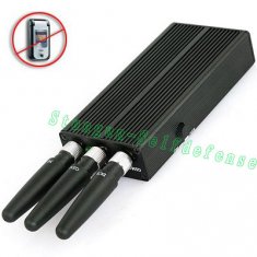 808KC Portable GSM+GPS Cell Mobile Phone signal Jammer