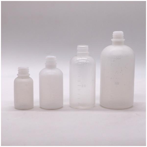 100ml/200ml PE Liquid Bottle with Scale and Child Safety Cap Included in Offer