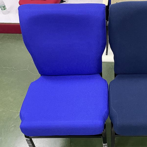 Dirt Resistant Conference Training Chair With Grid Bracket Backrest