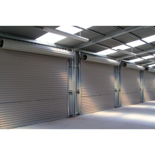 Buy Perspective Ventilation Security Roller Shutters , Baking Paint Stainless Steel Shutters at wholesale prices