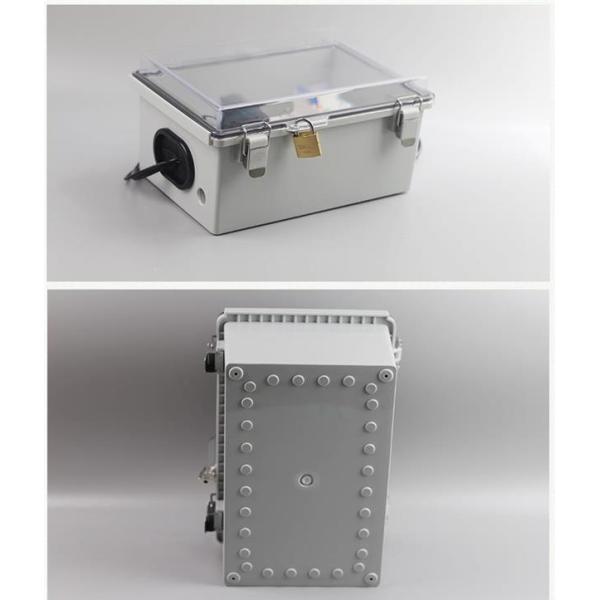 Electrical Enclosure Outdoor Wall Mount Plastic Swtich Box Rainproof 26cmx16cmx10cm