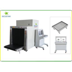 100100 Tunnel Size Conveyor Cargo X Ray Scanners With Control Desk In Express