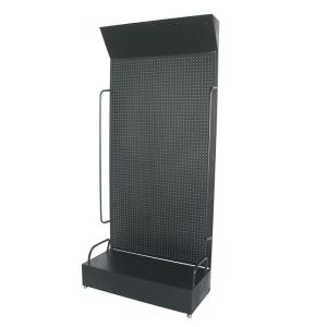 Jewelry Exhibition Metal Pegboard Display Stands Diy Merchandise Shelf Stand