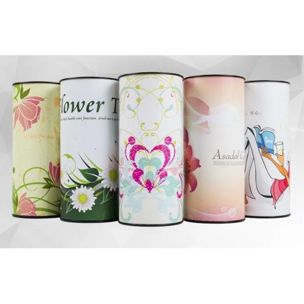 Customized Printing Cylinder Paper Tube Cardboard Packaging Boxes Round Paper