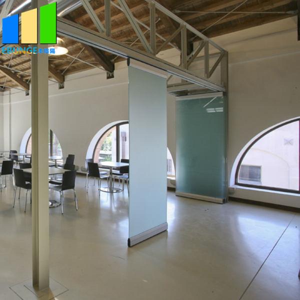 3 m Height Movable Partition Walls Glass Wall Office Sliding Frameless Glass
