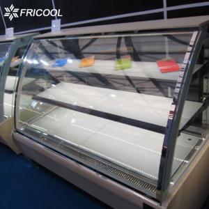 Cake showcase refrigerator pastry display case freezer for bakery shop with CE