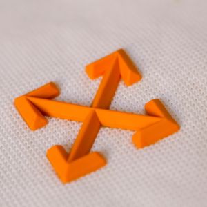 Custom Washable 3D Silicone Labels with Loop Fold for Bags Garment Shoes and