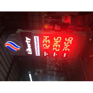 30mm ACM Commercial Pylon Signs Custom Brushed / Polished Finished