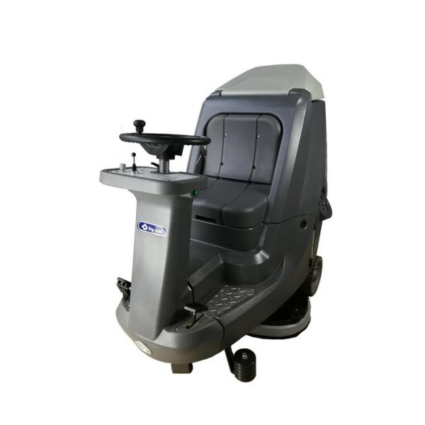 Intelligent Control Ride On Floor Scrubber Dryer With Durable Corrosion Brush /