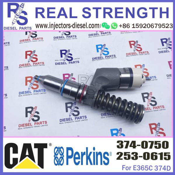 Diesel Engine Parts CAT C15 C18 Fuel Injector 374-0750 3740750 253-0615 for E365C 374D Excavator l