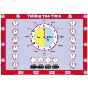 PVC Free Plastic Dinner Placemats , Disposable Table Mats For Babies