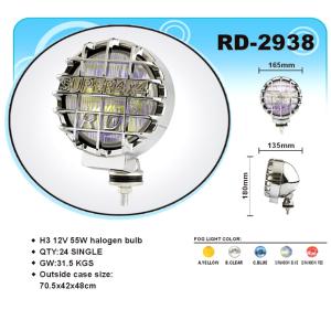 12V, 55W halogen H3 bulb front bumper Fog Light apply in 4 x 4 Off Road / SUV /
