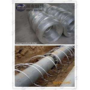 High Potential HP Extruded magnesium ribbon anode For Buries Structures