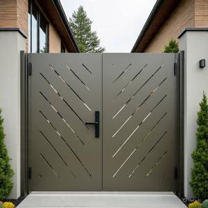 Lightweight And Durable Aluminum Swing Door With Rust Proof Feature For