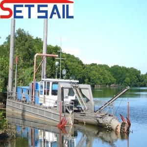 Customized Warma Technology Hydraulic Pump Cutter Suction Dredger for Dredging
