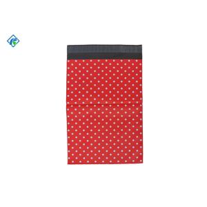 Wateroof high quality 8x10'' self adhesive custom printed red color poly mailers