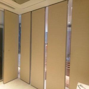 Conference Hall Temporary Movable Soundproof Partition Walls Acoustic Operable
