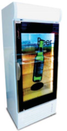 Buy Beer Beverage Cooler Commercial Refrigerator Freezer With Intelligent LED at wholesale prices