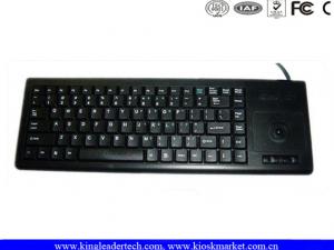 Quality Black ABS Plastic Keyboard Laser - Etched With Magnetic Strip Reader for sale