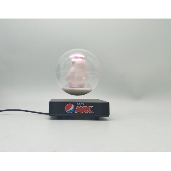 hotsale magnetic levitation bottom ornament toys bear display ,levitating transparent ball stand