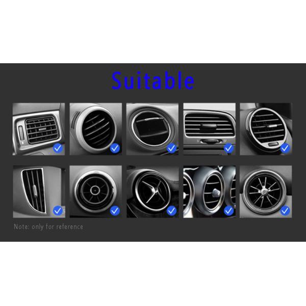 Car Mount Phone Holder Automatic Locking Universal Air Vent GPS Cell Phone Holder for Car for iPhone X/8/7/7P/6s/6P/5S