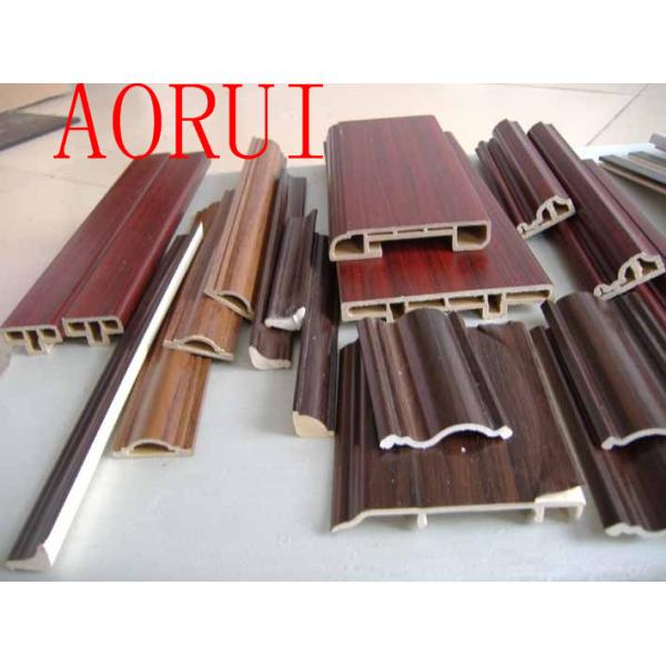 Buy WPC Skirting Plastic Profile Extrusion Line for Lamination Extruder Machine at wholesale prices