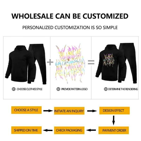 Customized High Quality Embroidery Logo Hoodie Color Matching Between Fashion Custom Color Pullover Plus Size Hoodies Men