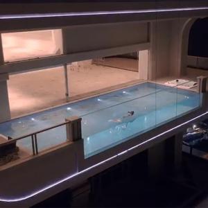 Saltwater Pool Clear Thick Container Spa Plexiglass Panel Infinity Acrylic