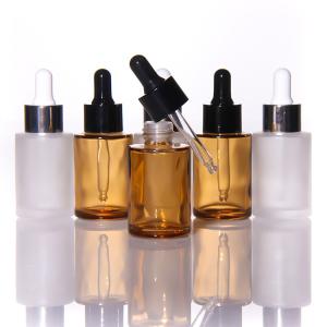 Frosted Glass Serum Bottle Packaging