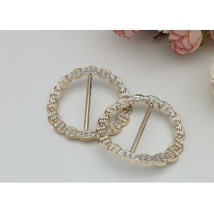 Cirle Plastic Shoe Buckles , High Heel Shoes Buckles Accessory