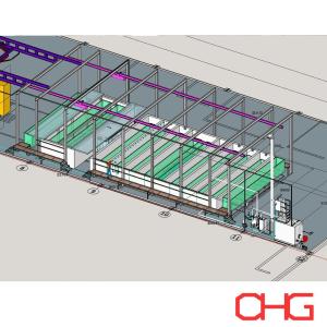 Customized Dipping Pretreatment for Aluminum Profiles Powder Coating Line